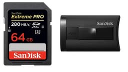 Скорость записи карт памяти SanDisk Extreme PRO SDXC UHS-II достигает 250 МБ/с