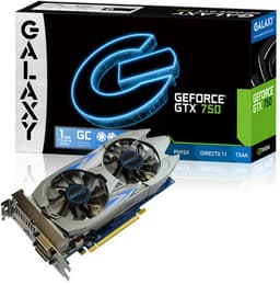 Galaxy включает в серию 3D-карт GeForce GTX 750 две двухвентиляторные и две низкопрофильные модели