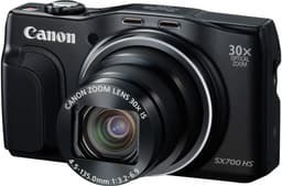 Толщина камеры Canon PowerShot SX700 HS с 30-кратным оптическим зумом равна 35 мм