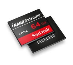 SanDisk втрое увеличивает скорость записи с произвольным доступом модуля флэш-памяти iNAND Extreme