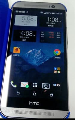 Появилось очередное изображение смартфона HTC M8