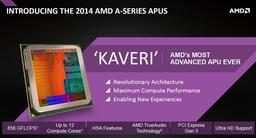 Начались продажи гибридных процессоров AMD серии A образца 2014 года (Kaveri)