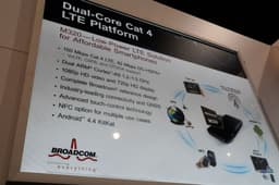 У Broadcom готова однокристальная система для смартфонов со встроенным модемом LTE Category 4