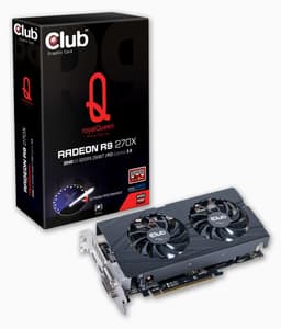 Club 3D добавляет в свой ассортимент две модели 3D-карт Radeon R9 270X