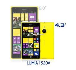 Nokia может готовить уменьшенную версию флагманского смартфона Lumia 1520 под названием Lumia 1520V с дисплеем диагональю 4,3 дюйма и SoC Snapdragon 800