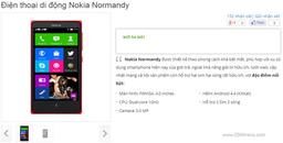 Смартфон Nokia Normandy «засветился» на сайте вьетнамского онлайнового магазина