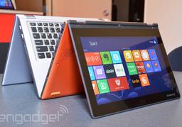 Lenovo обновляет мобильные компьютеры IdeaPad Yoga