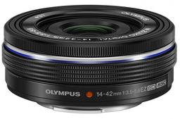 Olympus называет M.Zuiko Digital ED 14-42mm F3.5-5.6 EZ самым компактным сменным зум-объективом