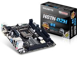 Ассортимент Gigabyte пополнила системная плата GA-H81N-D2H типоразмера mini-ITX