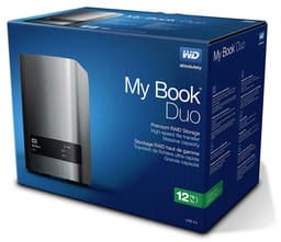 Объем двухдискового внешнего хранилища WD My Book Duo увеличен до 12 ТБ