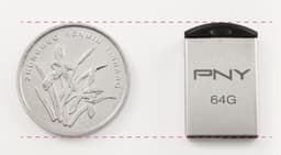 Флэш-накопитель Pny Micro M2 весит всего 1,8 г