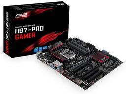 Системная плата Asus H97-Pro Gamer для процессоров Intel в исполнении LGA 1150 оснащена разъемами SATA Express и M.2