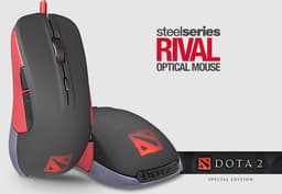 Игровая мышь SteelSeries Rival Dota 2 Edition оценена в $70