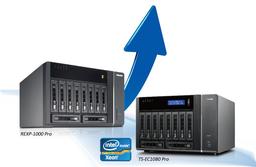 Компания QNAP представила хранилища серии Turbo NAS TS-ECx80 Pro с 8 и 10 отсеками для накопителей