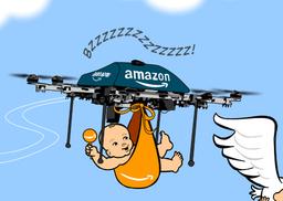 Amazon просит FAA разрешить испытания беспилотных дронов за пределами лаборатории