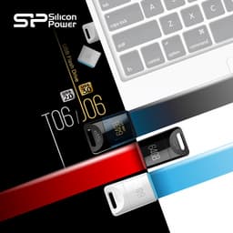 Флэшка Silicon Power Touch T06 оснащена интерфейсом USB 2.0, а Jewel J06 — интерфейсом USB 3.0
