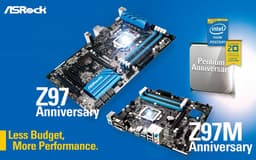 Системные платы ASRock Z97 Anniversary и Z97M Anniversary ориентированы на любителей разгона