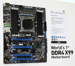MSI показала прототип материнской платы для процессоров Intel Haswell-E