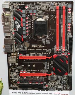 Colorful показала три материнские платы на чипсете Intel Z97