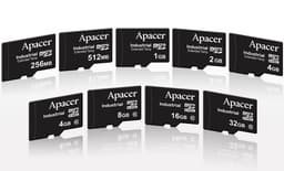 Apacer использует флэш-память типа SLC NAND в линейке карточек памяти microSD и microSDHC для промышленного применения