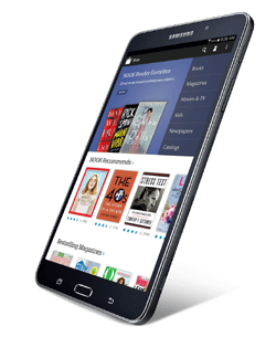 Новый планшет Barnes & Noble представляет собой брендированный Samsung Galaxy Tab 4