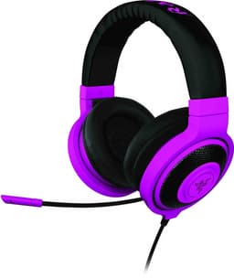 В серию Razer Neon Kraken вошли наушники шести ярких цветов