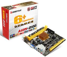 Biostar A68N-2100 — системная плата типоразмера Mini-ITX со встроенным APU AMD E1-2100
