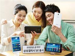 Семидюймовый смартфон Samsung Galaxy W представлен в Корее