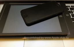 На новом фото смартфон Apple iPhone 6 запечатлен рядом с планшетами iPad Air и iPad mini следующего поколения