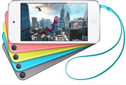 Apple окрашивает самую доступную модель проигрывателя iPod touch с 16 ГБ флэш-памяти в яркие цвета