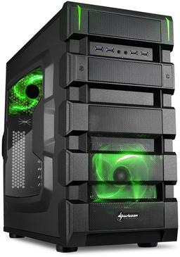 Корпус для ПК Sharkoon BD28 рассчитан на системные платы типоразмера ATX