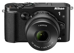 Представлена беззеркальная камера Nikon 1 V3 с поворотным экраном, рассчитанная на карты памяти microSD