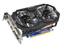 Графический процессор новой видеокарты Gigabyte GeForce GTX 750 Ti работает на частоте 1215 МГц