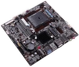Материнская плата ECS A78F2-TI типоразмера Thin Mini-ITX совместима с APU AMD серий А и Е