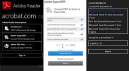 Новая версия Adobe Reader 10.4 для Windows Phone