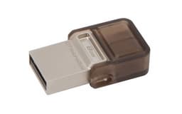 Флэш-накопитель Kingston DataTraveler microDuo оснащен двумя разъемами USB