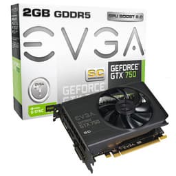 Линейку 3D-карт EVGA GeForce GTX 750 пополнили две модели с 2 ГБ памяти