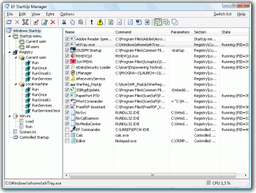EF StartUp Manager v.5.60 - утилита для управления автозапуском приложений на Windows