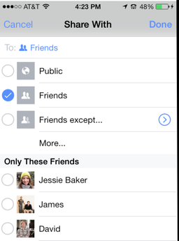 Обновление Facebook* 10.0 для iOS 
