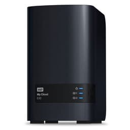 Персональное облачное хранилище WD My Cloud EX2 располагает двумя отсеками для накопителей