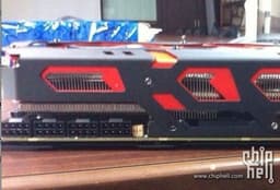 Появились «живые» фото видеокарты PowerColor Devil13 R9 295X2, оснащённой четырьмя 8-контактными разъёмами питания