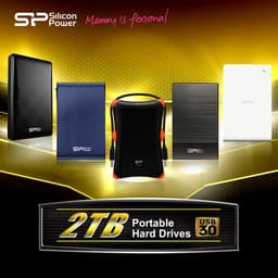 SP/ Silicon Power увеличивает объем портативных HDD сразу нескольких серий до 2 ТБ