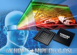 Toshiba TC358870XBG — первый преобразователь из HDMI в MIPI Dual-DSI с поддержкой видео 4K и преобразованием формата