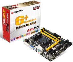 Системная плата Biostar A88MQ рассчитана на процессоры AMD в исполнении FM2+