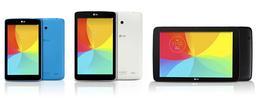 Анонсированы планшеты LG G Pad 7.0, G Pad 8.0 и G Pad 10.1