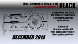 Inno3D готовит видеокарты GeForce GTX 980 и GTX 970 с гибридными системами охлаждения Accelero Hybrid S
