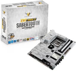 Системную плату Asus TUF Sabertooth Z97 Mark S облачили в арктический камуфляж