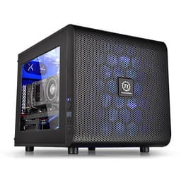 В корпусе для ПК Thermaltake Core V21 системная плата может располагаться вертикально или горизонтально