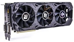 GPU видеокарты PowerColor PCS+ R9 290X 8GB работает на частоте 1030 МГц