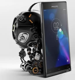 Смартфон Philips I966 получит дисплей разрешением 2560 х 1440 точек и сканер отпечатков пальцев